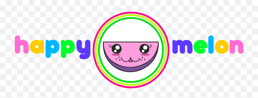 Happy Melon Emoji,Happy Emoticon Kawaii