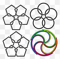 Closed - Borromean Rings Emoji,Emoji Scale 1-5