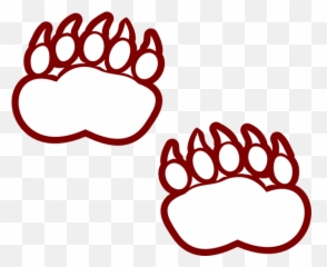 Free Bear Paw Outline Download Free - Bear Footprints Coloring Pages Emoji,Tiger Bear Paw Prints Emoji