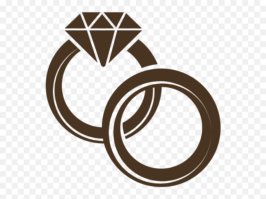 Wedding Rings - Transparent Background Wedding Ring Clipart Png Emoji,Wedding Ring Emoji