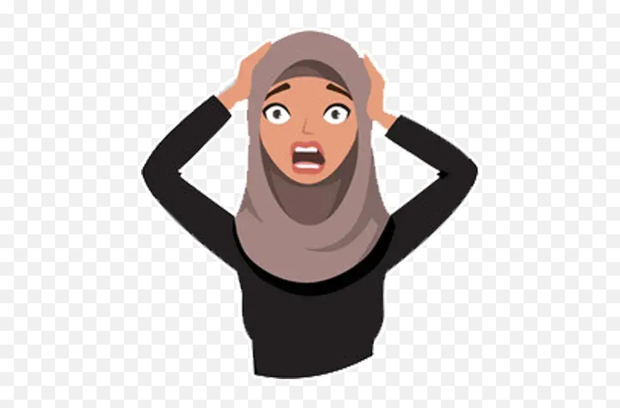Girl Whatsapp Stickers - Hijab Emoji,Girly Emoji