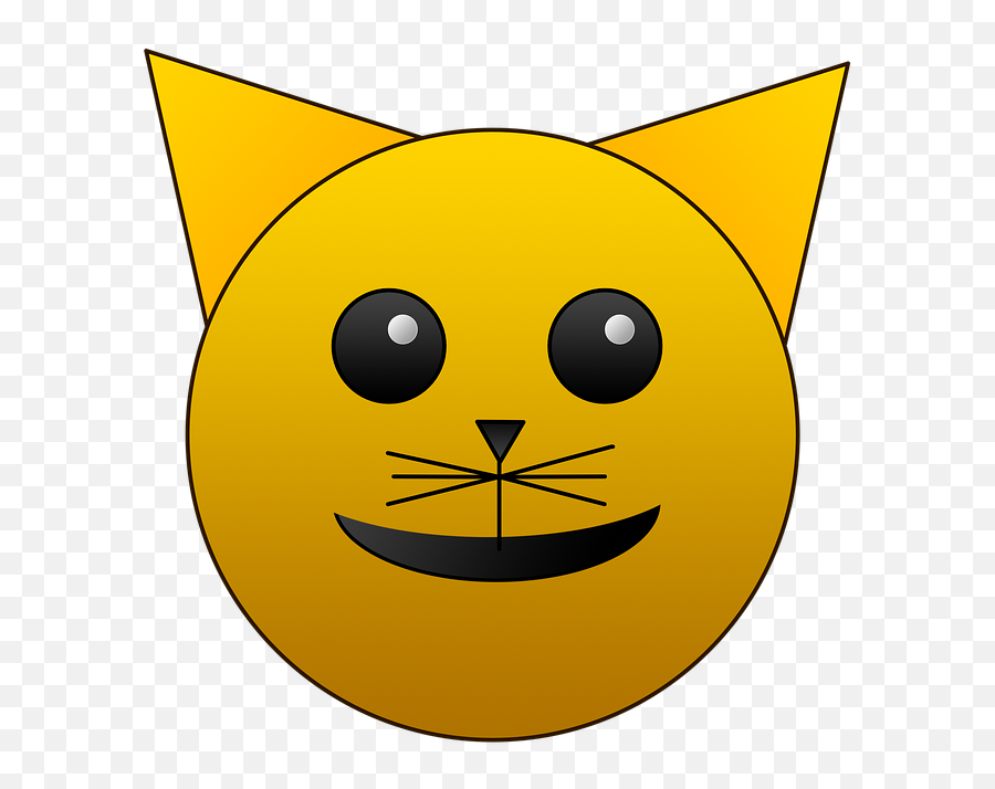 Cat Emoji Happy - Kat Emoji,Emojis