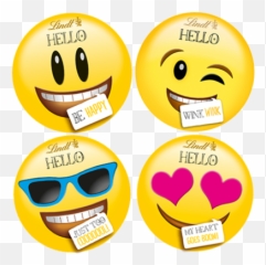 Lindt - Zurich Art Weekend 2019 Lindt Emotis Emoji,Hello Emoticon