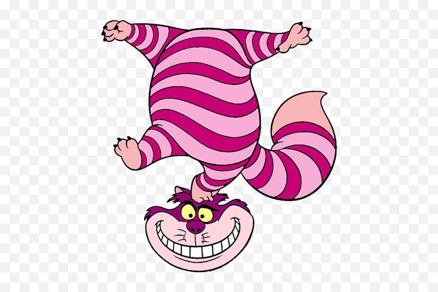 Cheshire Cat Clipart - Disney Alice In Wonderland Cheshire Emoji,Cheshire Cat Emoji