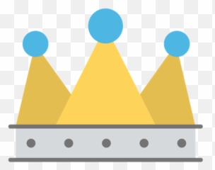 Royal Crown Icon Of Flat Style - Circle Emoji,Royal Emoji