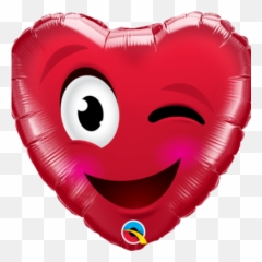 Valentineu0027s Day 18 45cm Balloons Archives - Important Items St Valentine Foil Balloon Png Emoji,Hippie Emoticons