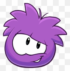 Purple Puffle Club Penguin Wiki Fandom - Om Nom Emoji