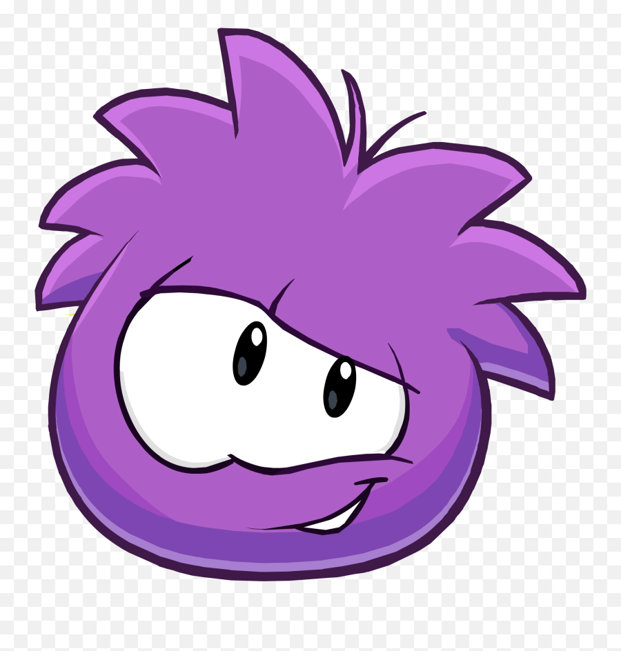 Purple Puffle Club Penguin Wiki Fandom - Om Nom Emoji,Praying Mantis Emoji