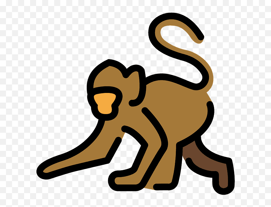 Monkey Emoji Clipart - Abe Emojis,Monkey Emoji