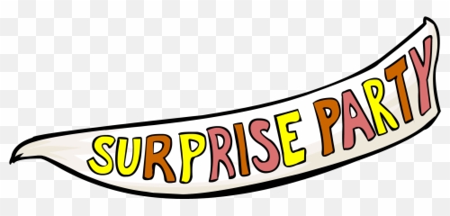 Surprise Party Banner - Surprise Party Png Emoji,Suprise Emoji