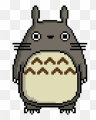Studio Ghibli Pixel Art Clipart - Studio Ghibli Pixel Art Emoji,Groundhog Emoji