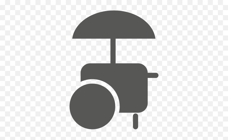 Ice Cream Cart Silhouette - Ice Cream Cart Icon Png Emoji,Ice Cream Cloud Emoji