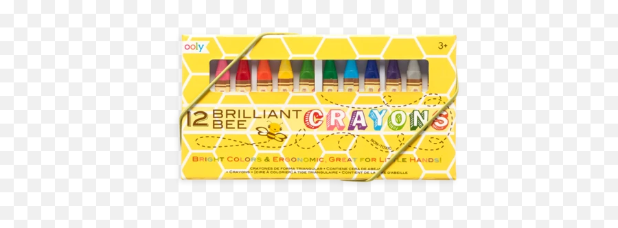 Products U2013 Tagged Crayon U2013 Wwwshoptherocketcom - Ooly Brilliant Bee Crayons Set Of 12 Emoji,Mr Hankey Emoji