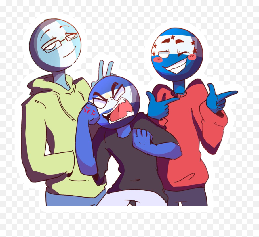 The Most Edited Guatemala Picsart - Salvador X Honduras Countryhumans Emoji,Guatemala Emoji