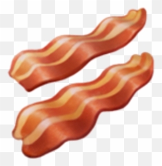 Download Hd Bacon Emoji Transparent Png Image - Bacon Emoji Png,Bacon Emoji