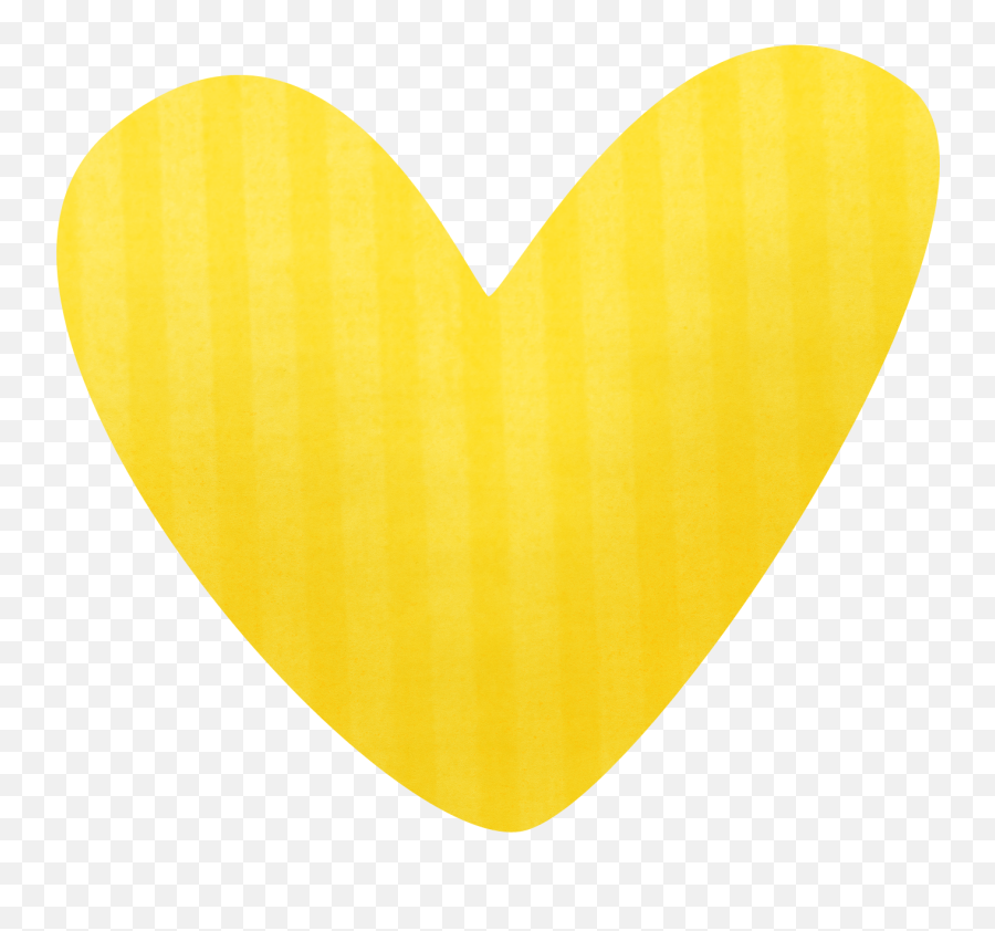 Heart Emoji Clipart - Transparent Background Yellow Heart Clipart Png,Yellow Heart Emoji Png