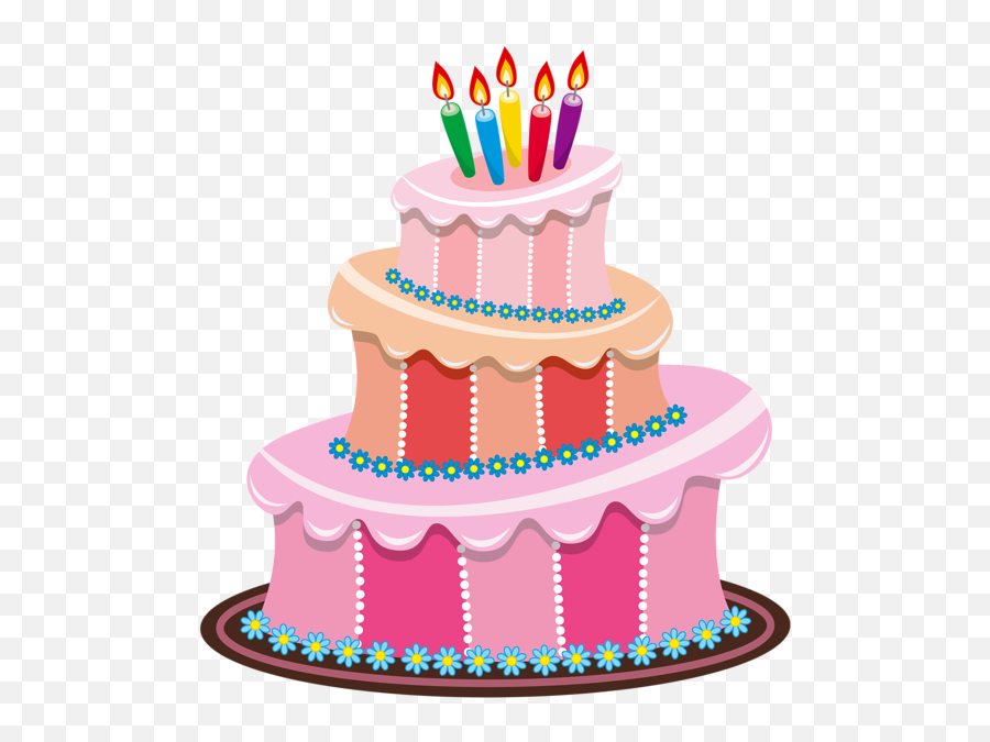 Cute Birthday Cake Clipart Gallery Free Picture Cakes 2 - Birthday Cake Clipart Emoji,Emoji Birthday Cake