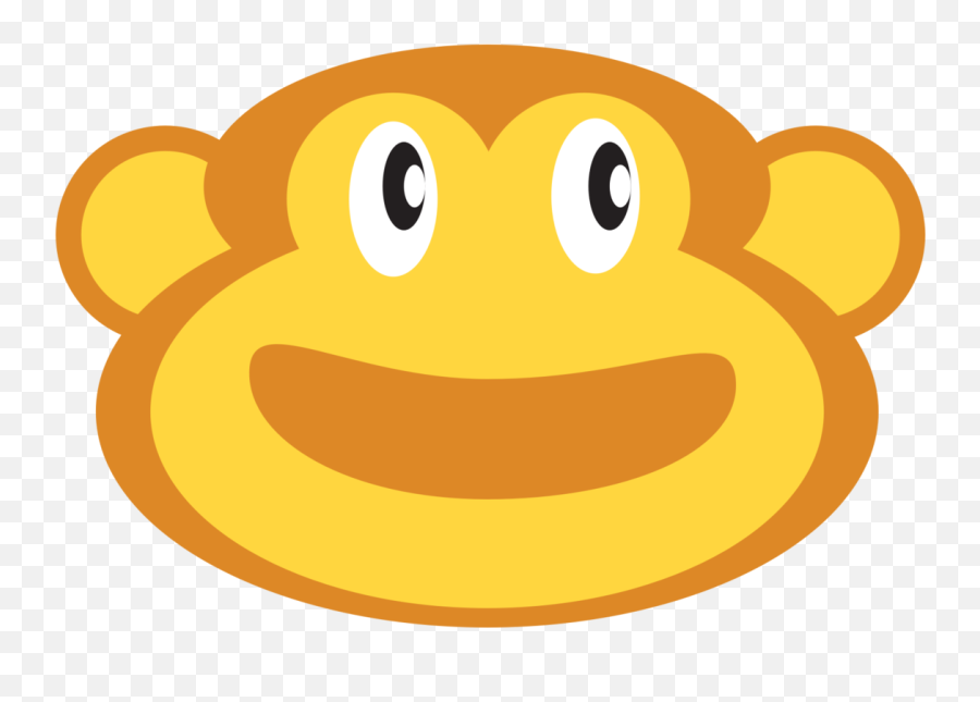 Smiley Emoticon Monkey Face - Smiley Emoji,Monkey Emoticon