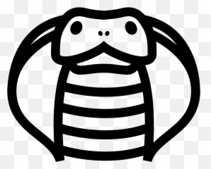 Cobra Clipart Svg Cobra Svg - Cobra Vector Front Emoji,Squiggly Mouth Emoji