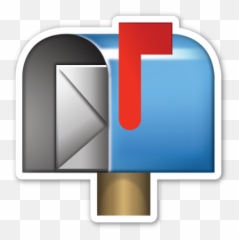 Open Mailbox With Raised Flag - Clip Art Emoji