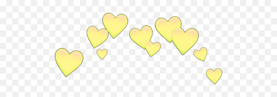 Freetoedit Emoji Heart Yellow - Heart,S Emoji