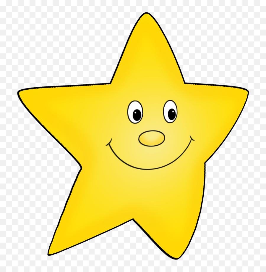 Smiley Star Clip Stock Png Files - Cartoon Star Clipart Png Emoji,Superstar Emoji