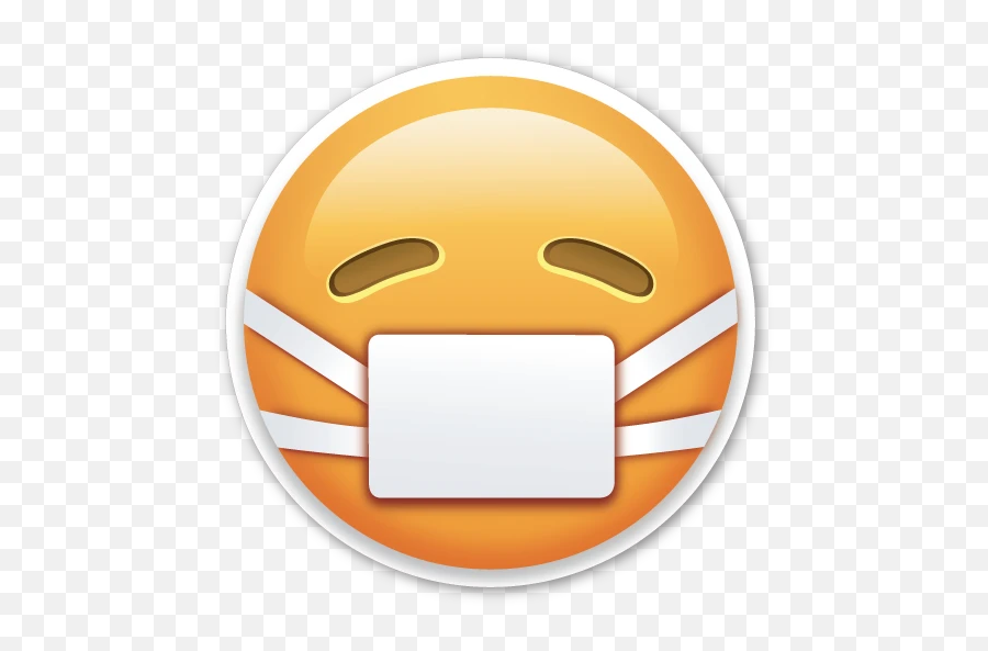 Ebola - Face With Medical Mask Emoji Png,Two People Emoji
