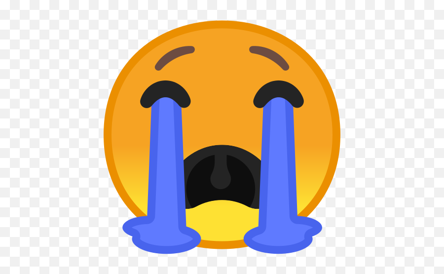 Loudly Crying Face Emoji - Loudly Crying Emoji Png,Crying Emoji