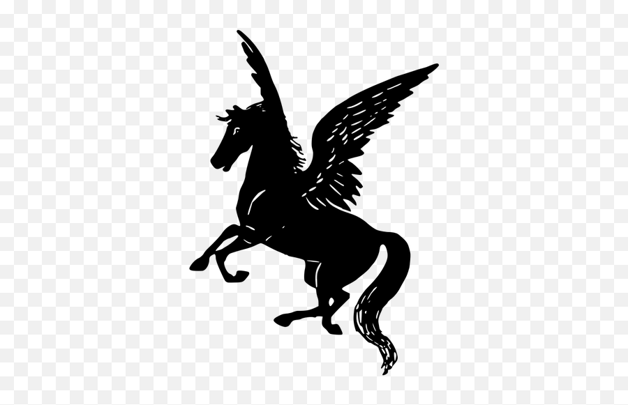 Pegasus Siluett - Pegasus Clipart Png Emoji,Jeep Emoji