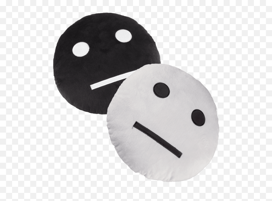 Meh Face Pillows - Plush Emoji,Sly Emoji