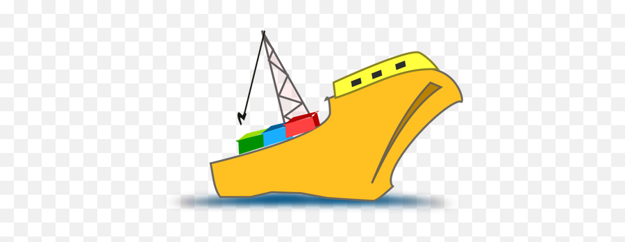 Cargo Shipping - Shipping Boat Clipart Emoji,Sushi Roll Emoji