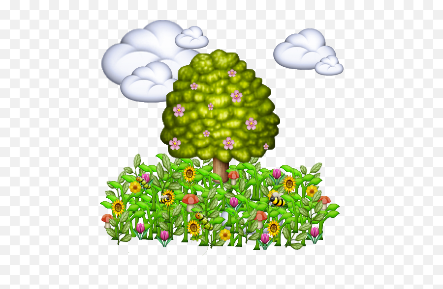 Emoji Garden - Illustration,Cauliflower Emoji