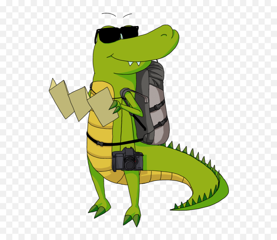 Crocodile Clipart Adaptation Crocodile Adaptation - Cartoon Emoji,Crocodile Emoji