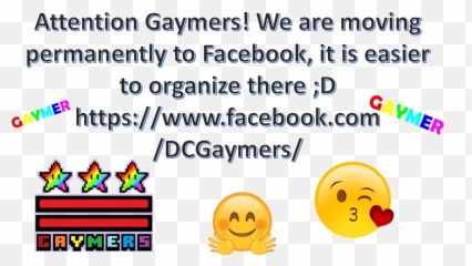 Friday The 13th Gaymer Night - Smiley Emoji