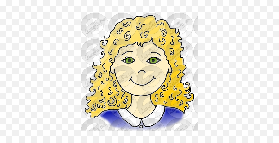 Lessonpix Mobile - Cartoon Emoji,Curly Hair Emoticon