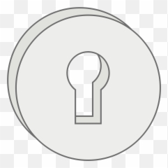 Clipart Keyhole - Keyhole Clipart Emoji,Lock Emoji