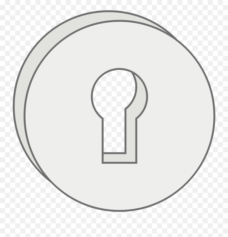 Clipart Keyhole - Keyhole Clipart Emoji,Lock Emoji