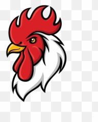 Download Angry Rooster Png Png Image - Transparent Chicken Logo Png Emoji,Rooster Emoji