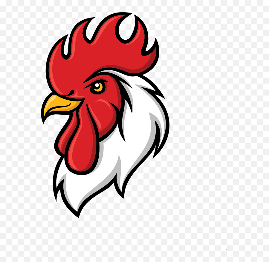 Download Angry Rooster Png Png Image - Transparent Chicken Logo Png Emoji,Rooster Emoji