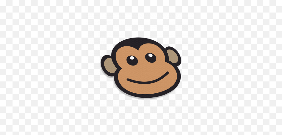 Jdm Monkey - Monkey Emoji,Large Emoji Stickers