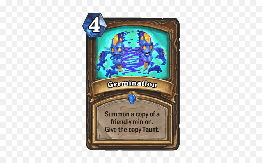 All Ashes Of Outland Cards Revealed - Germination Hearthstone Emoji,Minion Emoji Copy And Paste