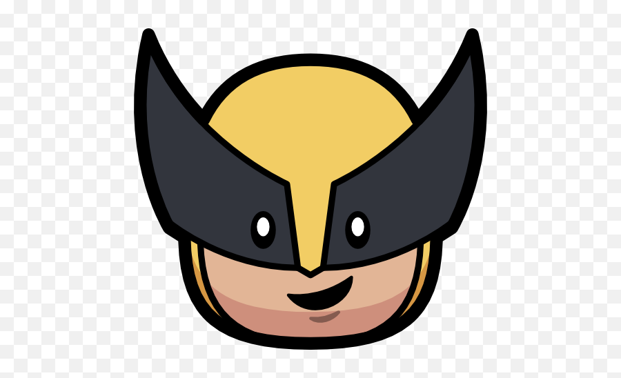 Superhero - Wolverine Icon Emoji,Superhero Emoji Iphone