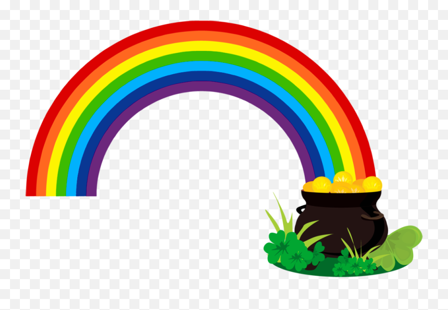 Gold Clipart St Patricks Day Gold St - Rainbow St Patricks Day Clipart Emoji,St Patrick's Day Emoji Art