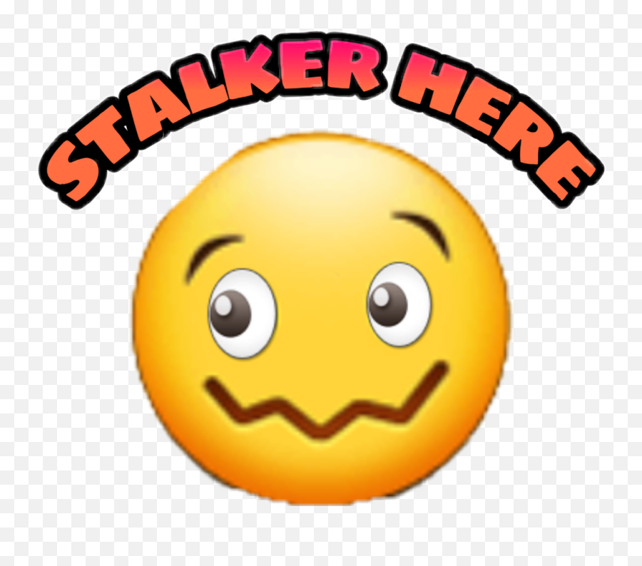 Stalker Creepy Weird - Smiley Emoji,Creepy Emoticon