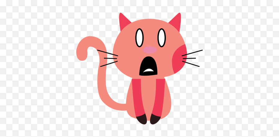 Lucky Cat Sticker For Imessage By Kien Hoang - Cartoon Emoji,Cat Mouth Emoji