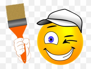 Free photo Strings Renovations Painter Upholsterers Wall - Smiley Maler Emoji