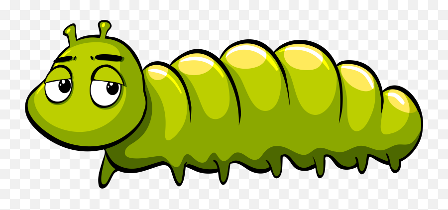 Insect Emoji - Caterpillar Cartoon Png,Tanabata Tree Emoji