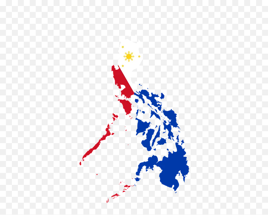 Color Codes Pictures Of Filipino Flag - Clipart Philippine Map Drawing Emoji,Philippines Flag Emoji