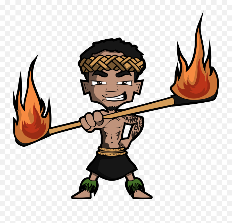 Services - Hawaiian Fire Dancer Clip Art Full Size Png Fire Dance Clipart Emoji,Hawaiian Emoji
