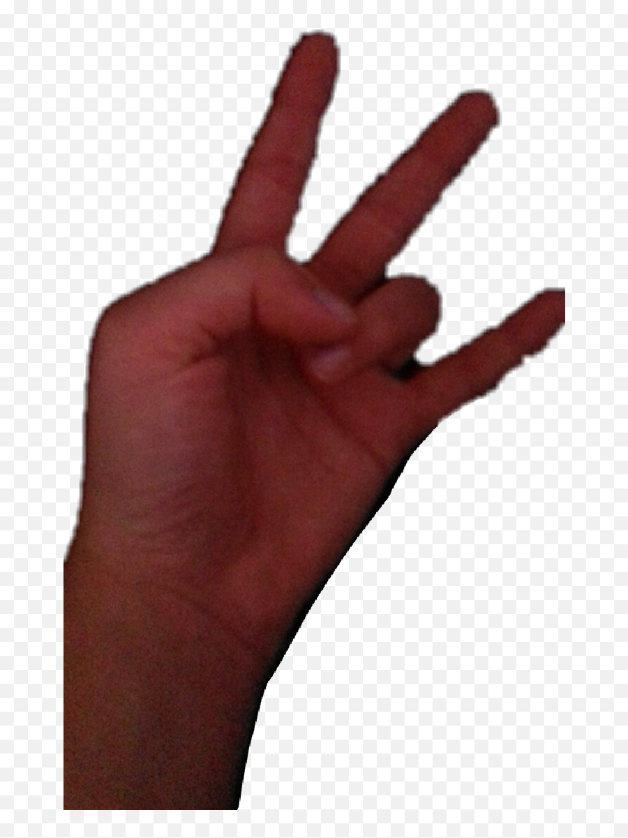 Dpgdarkpologangmanohandgang Sticker - Sign Language Emoji,Gang Sign Emoji